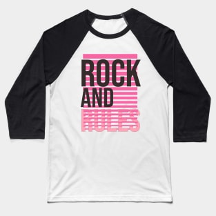 Rock and rules Baseball T-Shirt